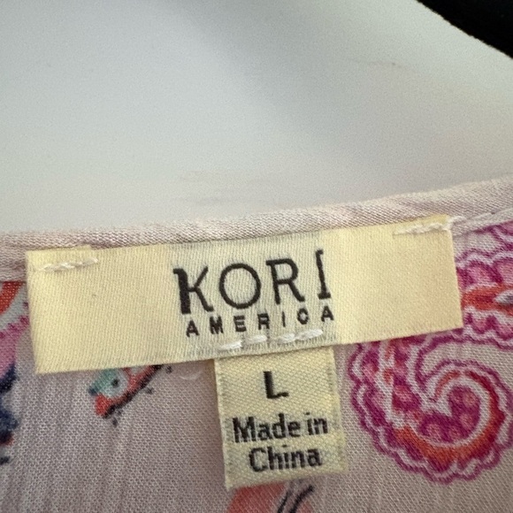 Floral Multicolor Women's Boho Tunic - Picture 3 of 7